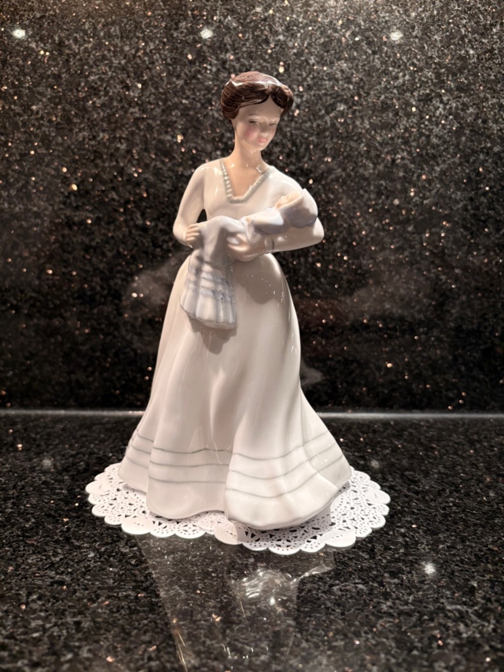 Royal Doulton Christening Day Porcelain Figurine